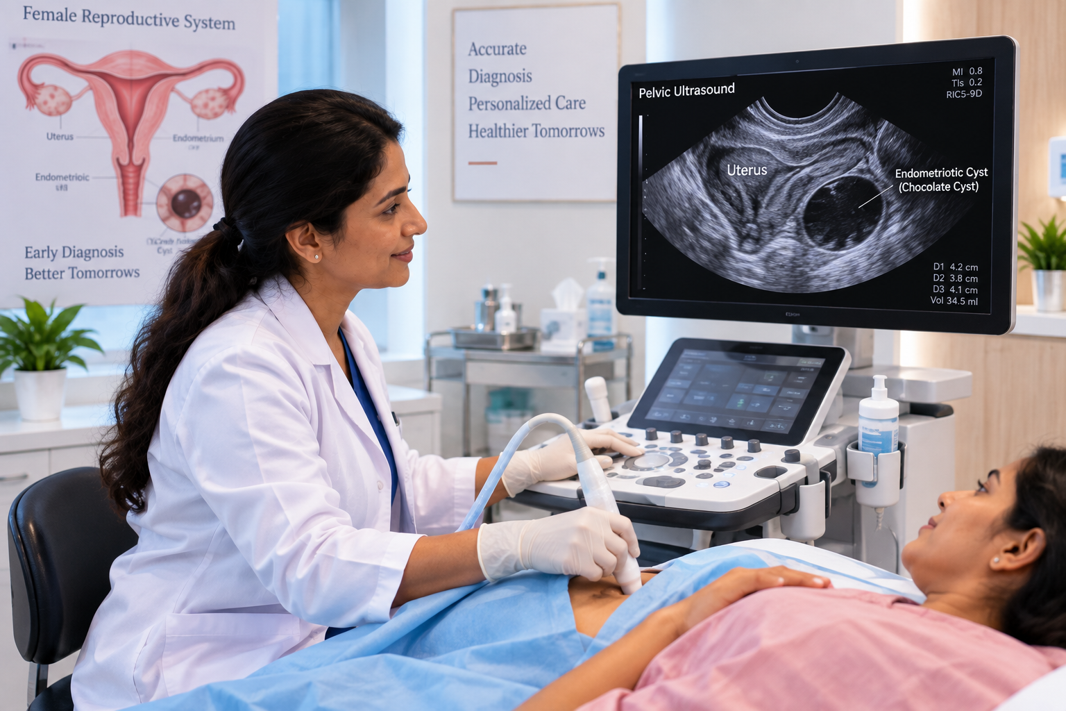 MRI and advanced imaging for complex endometriosis cases at Sanjeevini Maternity and Fertility Centre