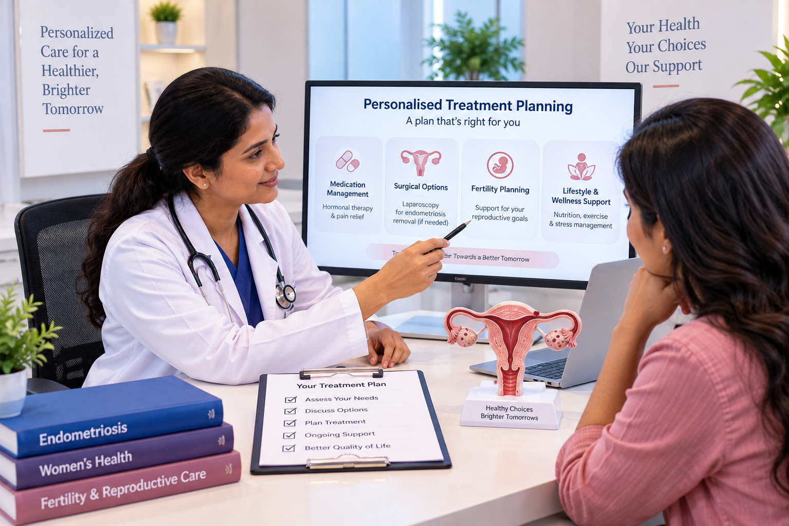 Personalised endometriosis treatment planning at Sanjeevini Maternity and Fertility Centre