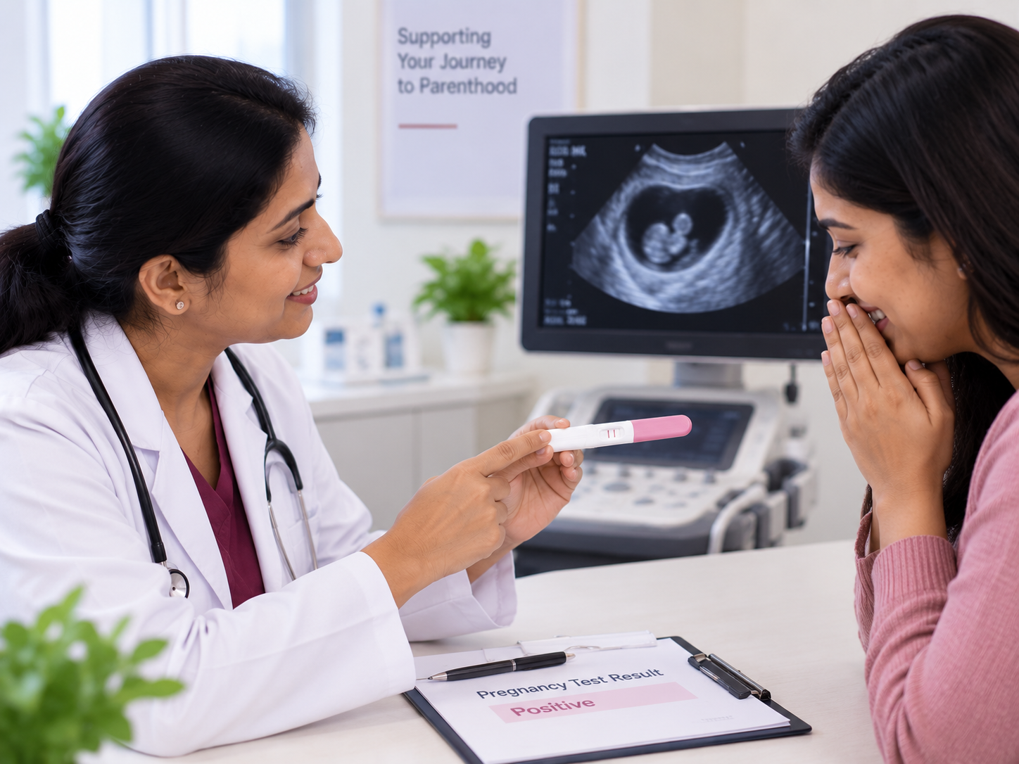 Pregnancy confirmation