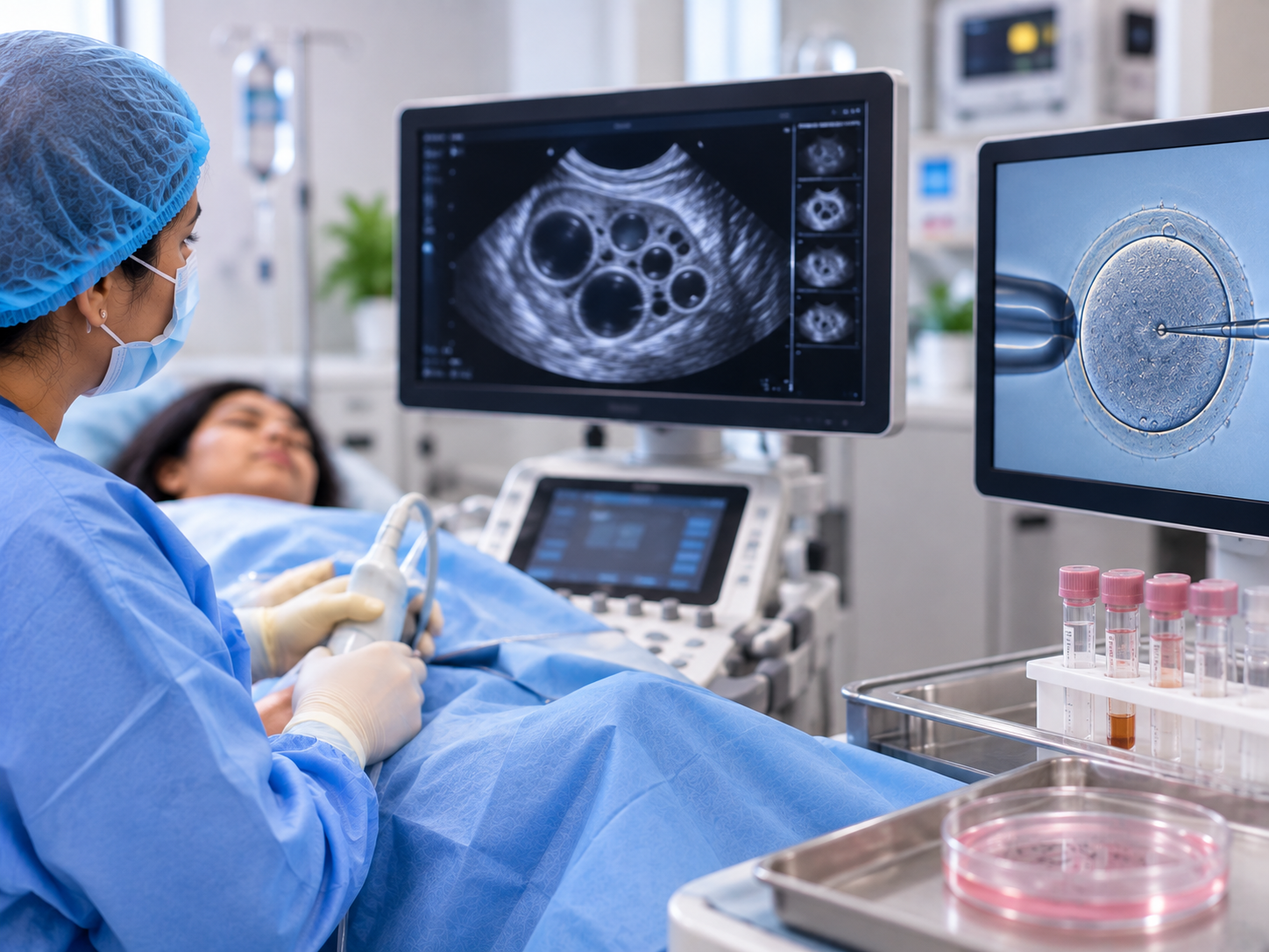 Ovarian stimulation and egg retrieval