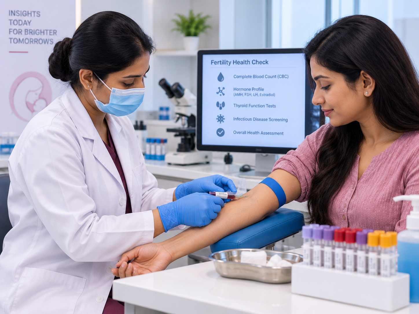 Screening and blood tests