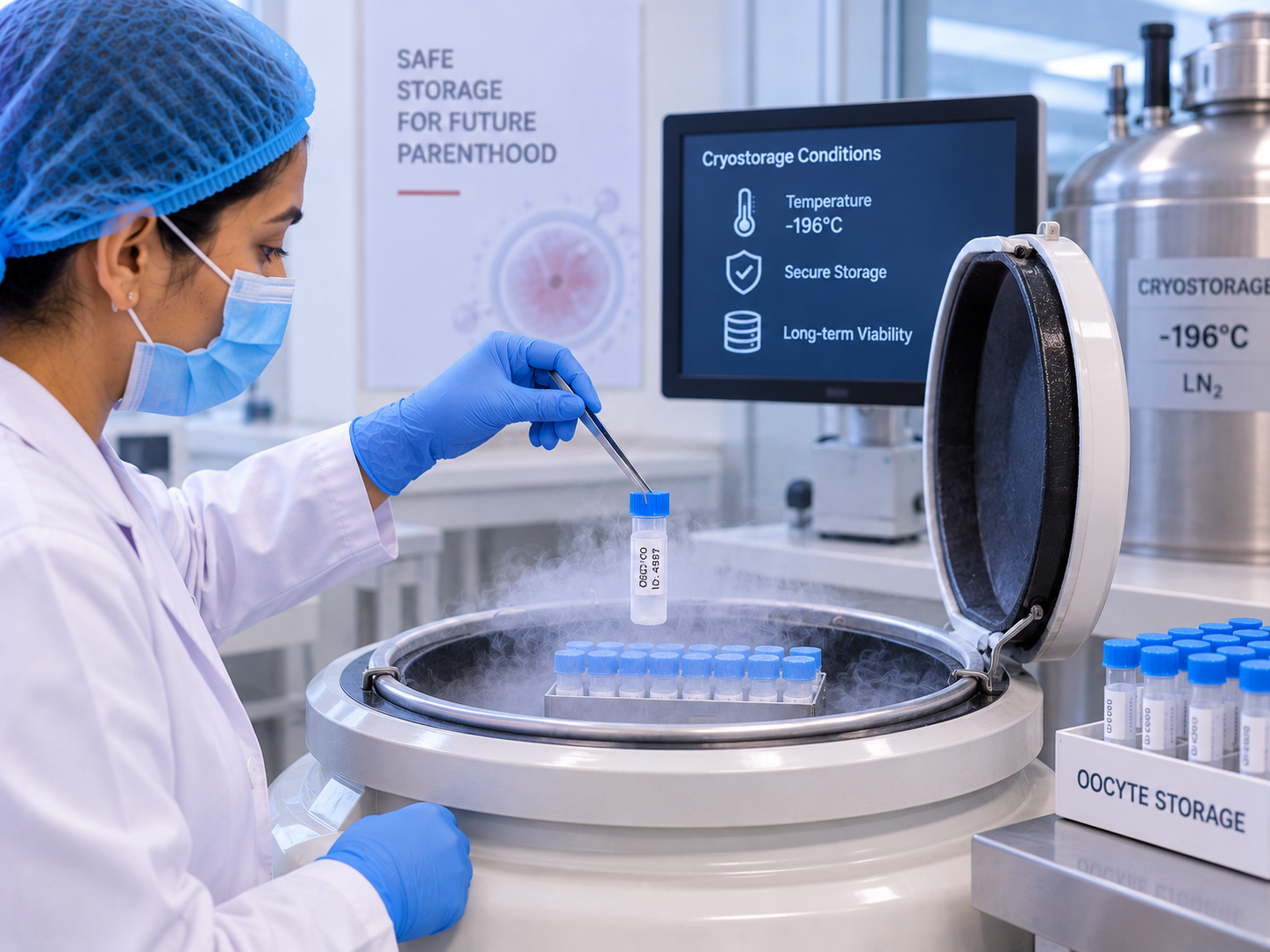 Secure cryostorage