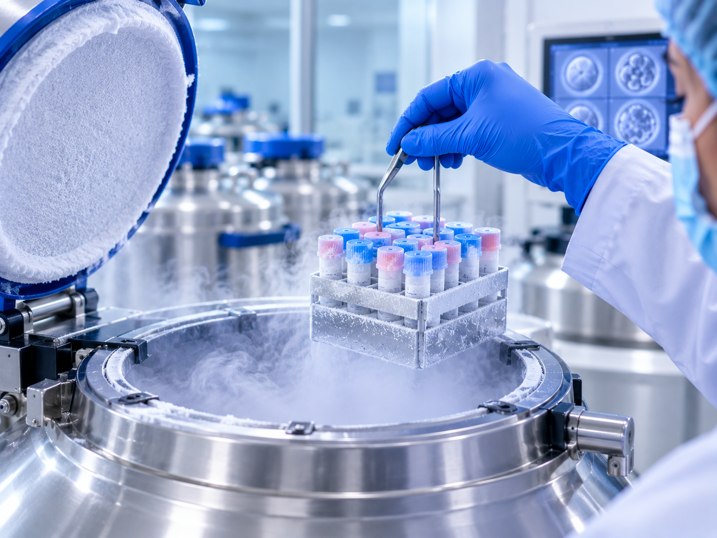 Secure cryostorage