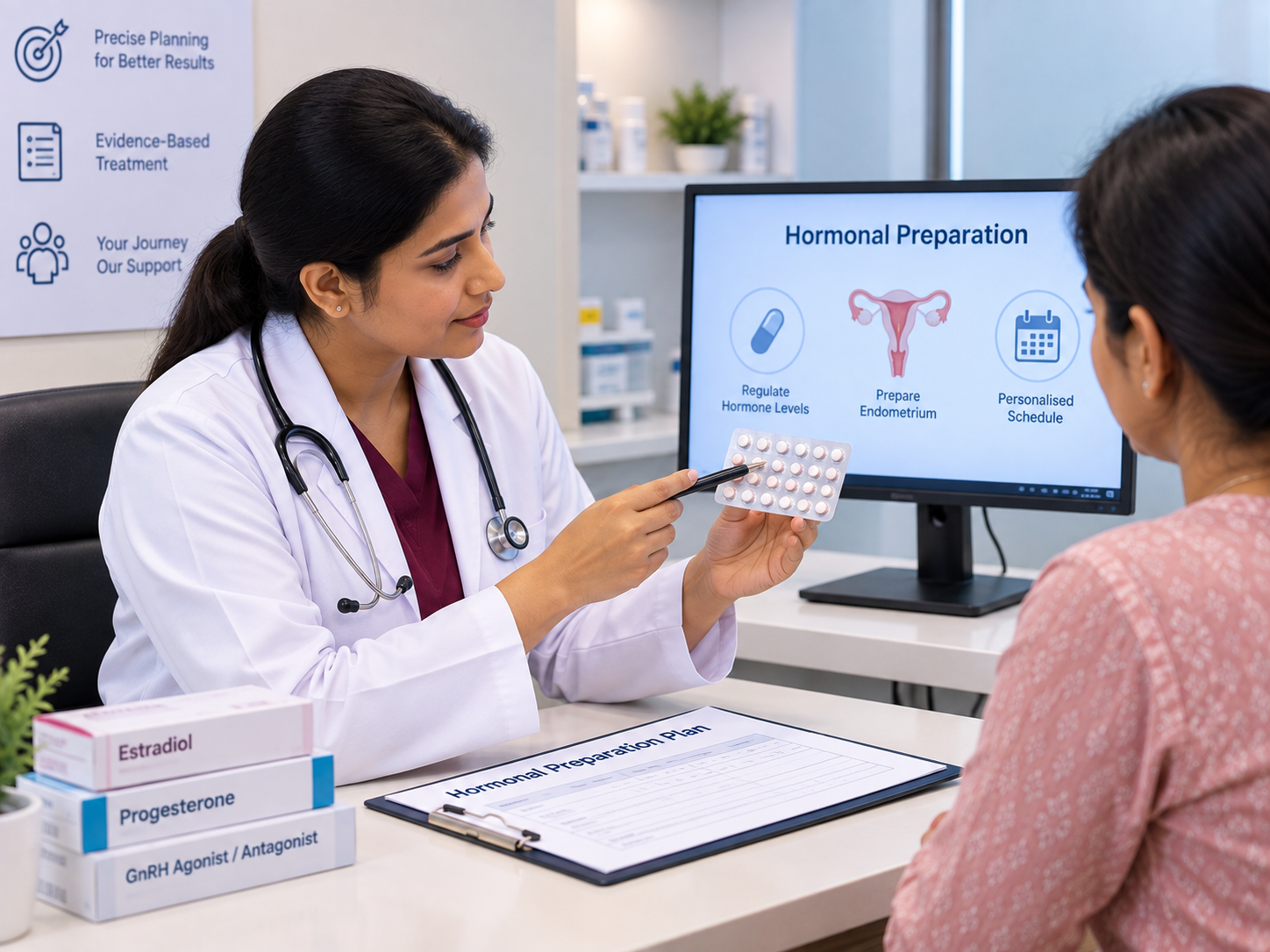 Hormonal preparation